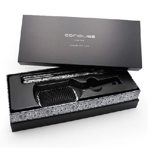 Imagen de Corioliss C-Style Silver Paisley + Cepillo Paddle