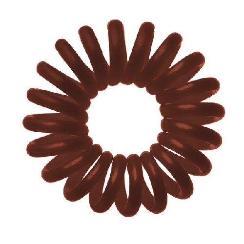 Imagen de Coletero Hair Bobbles marrón 3uds.