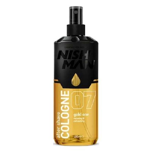 Imagen de After shave Cologne 07 gold one NISHMAN 400ml