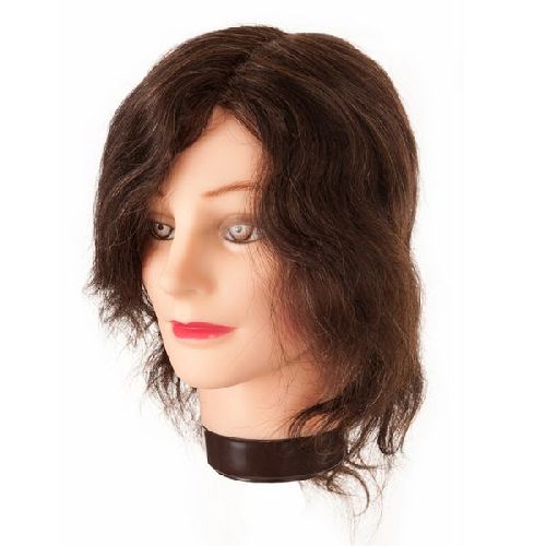 Imagen de Cabeza maniquí cabello natural EuroStil 20-30cm