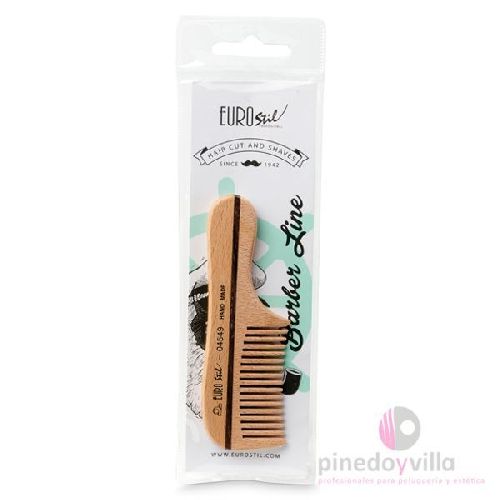 Imagen de Peine madera barba·bigote 10cm