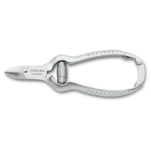 Imagen de Alicate uñas pedicura inox 5,5" 3 Claveles